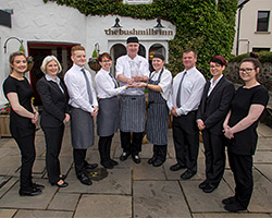The Bushmills Inn wins the 2020 IAGTO Hotel Experience of the Year Award for Northern Ireland